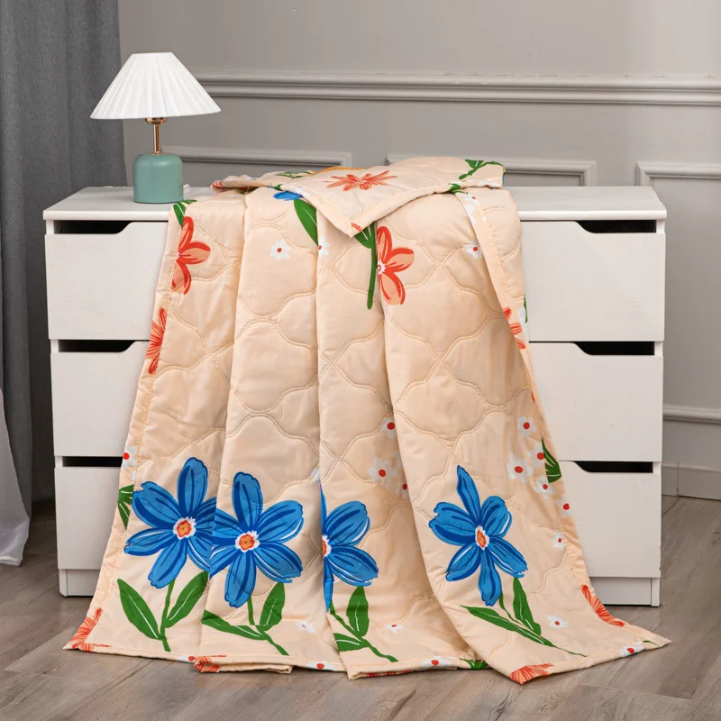 Милые мультяшные весенние квитанционные одеяла мягкое приятное на ощупь дышащее
