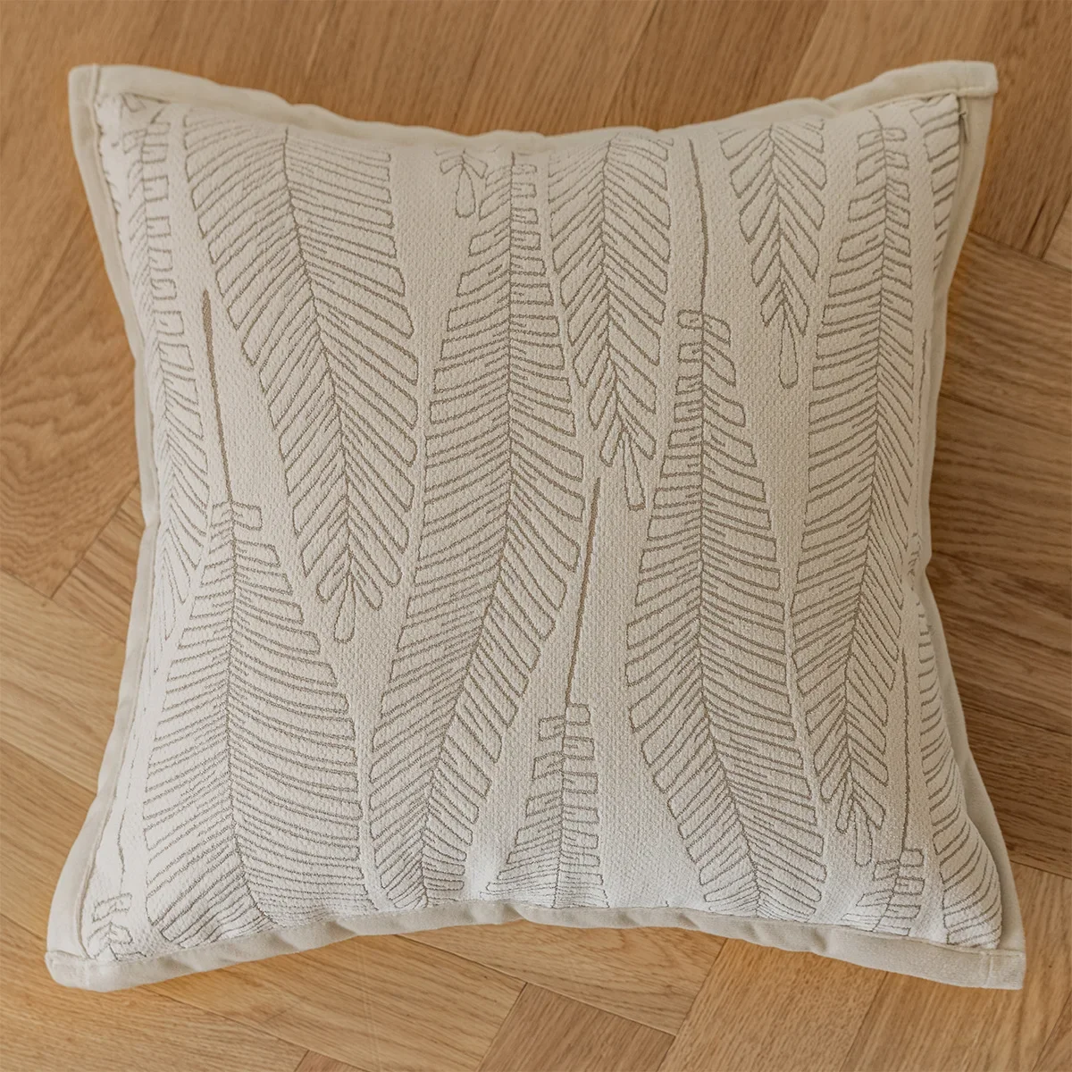 

Декоративные наволочки Jacquard, кремовые, полиэстер/хлопок, 45*45