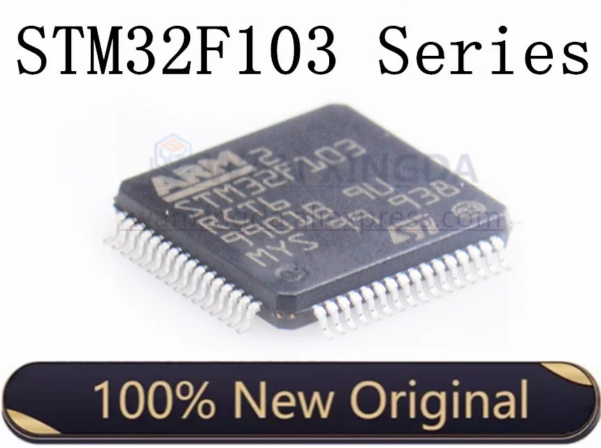 Чип STM32F103RCT6 STM32F103R8T6 STM32F103RBT6 STM32F103RDT6 STM32F103V8T6 STM32F103VBT6 STM32F103VET6 Stm32F103ZET6 - купить по