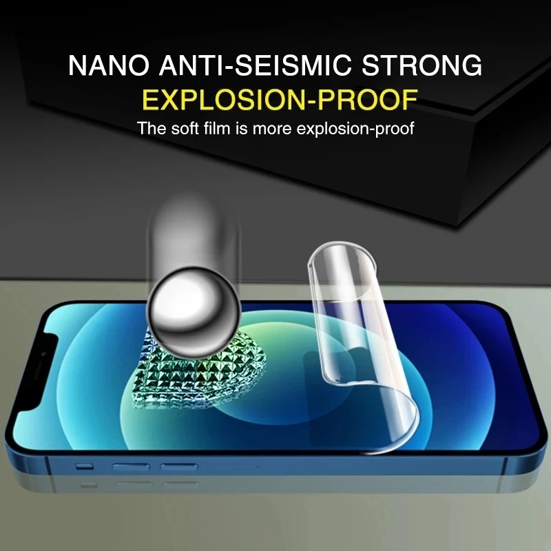 Screen Film For Redmi Note 11 10 11T 12 Pro Max 11S 11R 10T K40 Pro 10Lite Films Hydrogel Film Full Curved