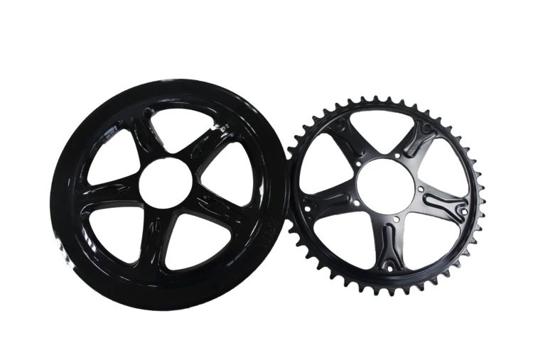 Сменная Звездочка для цепи колеса велосипеда Bafang BBS01 BBS02 44T 46T 48T 52T зубцы двигателя