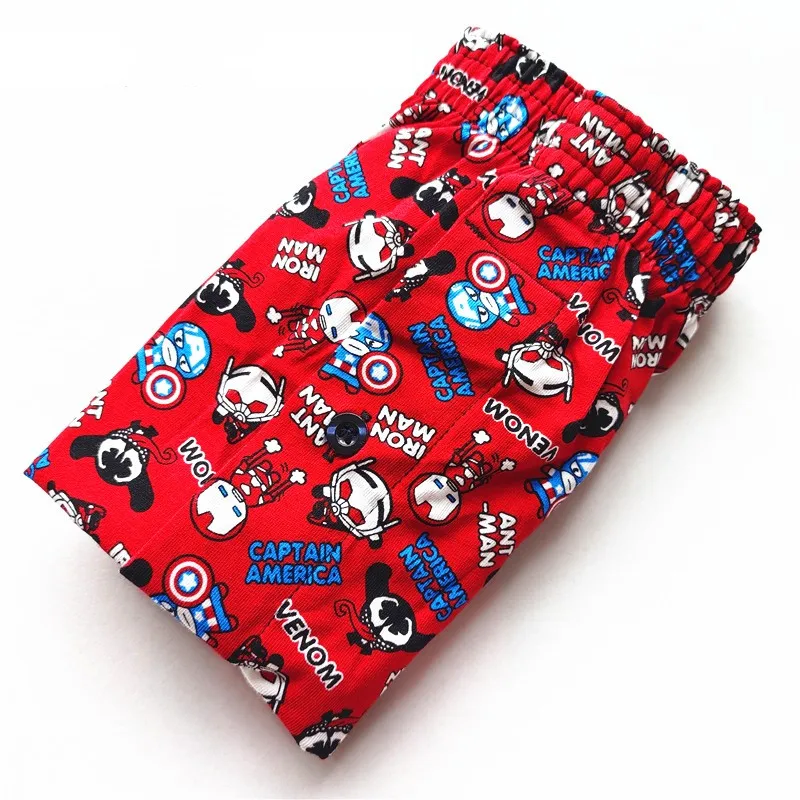 New underwear for men shorts 100% cotton woven loose and breathable Arrow cartoon pants