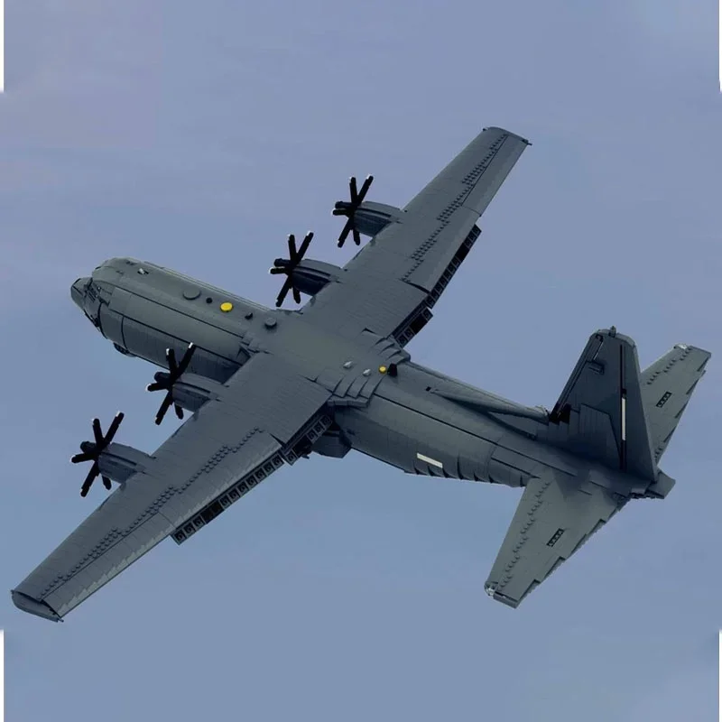Фото 5411 шт. MOC Lockheed C Super Hercules Creator Experted модель строительные блоки Рождественский подарок DIY идея развивающие игрушки кирпич для детей №3