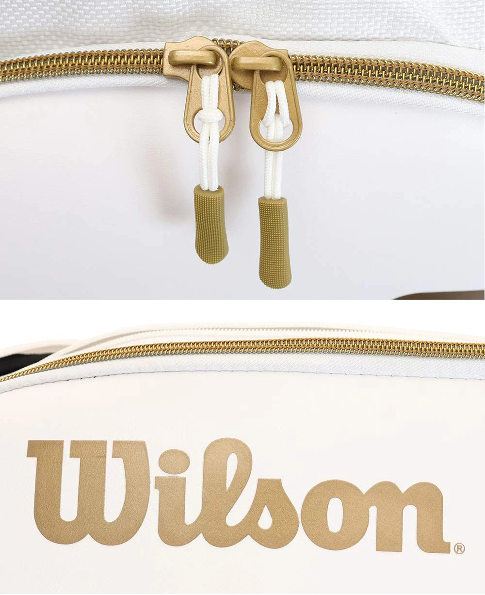 Wilson Elegant Federer DNA Tennis Backpack Multi-function Badminton Package Padded Squash Sports Racket Bag for 2-3 Racquets