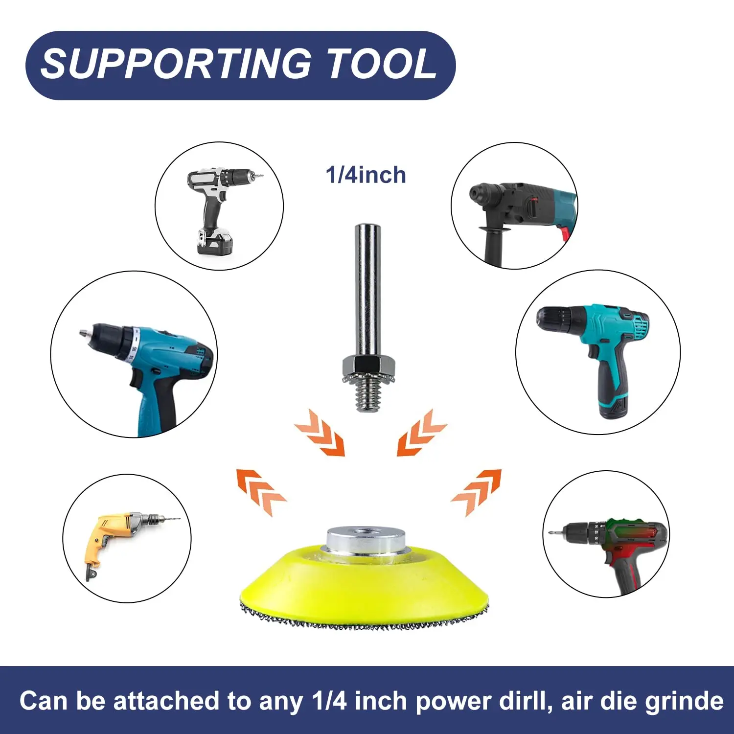 150 шт. 2-дюймовые шлифовальные диски Влажная и сухая наждачная бумага абразивный