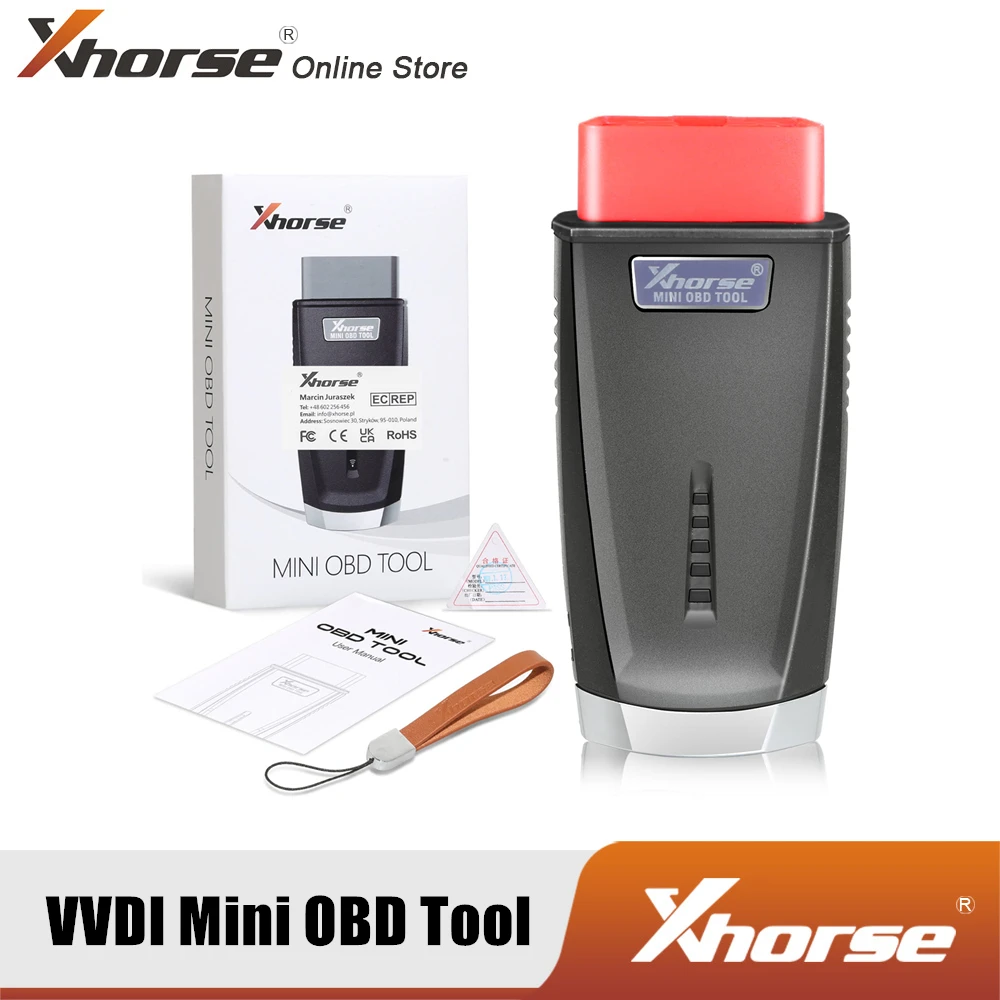 

Xhorse VVDI Mini OBD Tool Work with VVDI Key Tool Max/Xhorse App