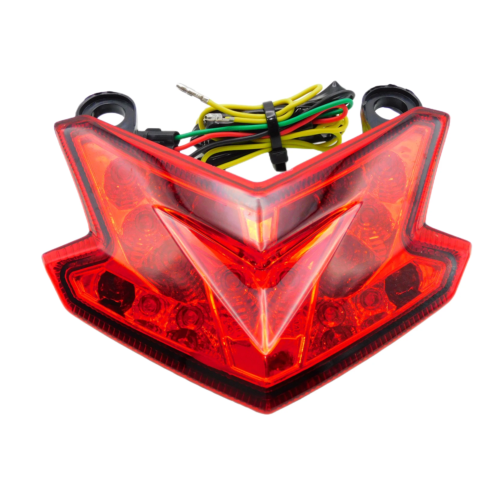 Светодиодный задний фонарь для мотоцикла стоп-сигнал с указателями поворота