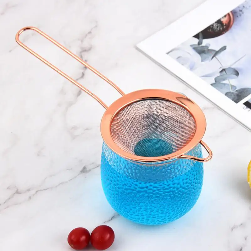 

Creative Stainless Steel Strainer Bartender Strainer Colander Bar Bartender Special Cone-shaped Strainer Sieve Kitchen Tool