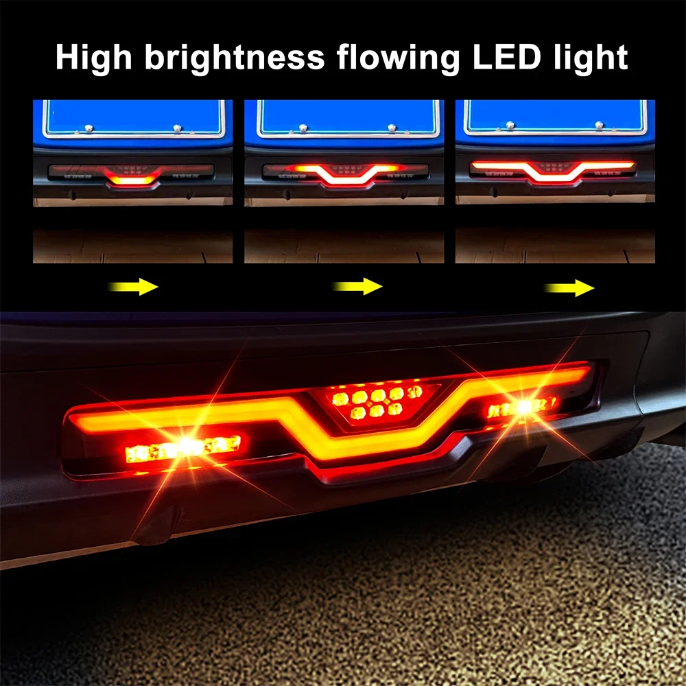 Для Toyota GR86 Subaru BRZ 2021 2022 2023 2024 USDM и JDM Задний бампер Динамический сигнальный