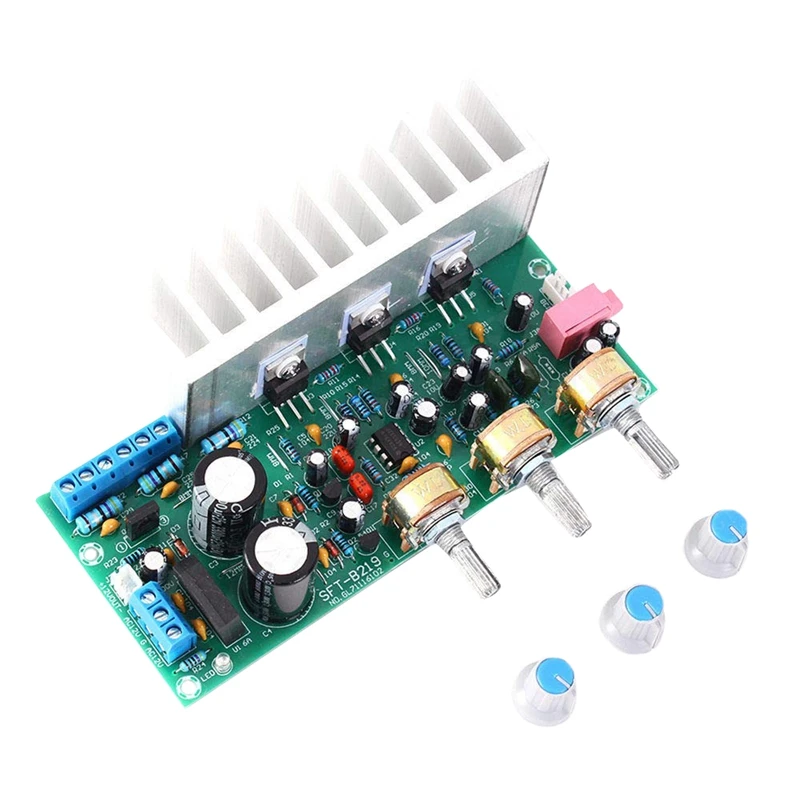 

NE5532 2.1 Bass Subwoofer Audio Hifi Amplifier Board Module TDA2050A+TDA2030A Three-Channel Power Board 60W