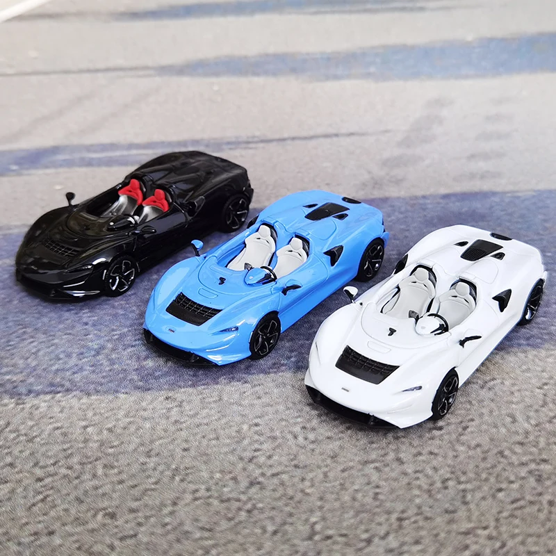 

LCD 1/64 McLaren Elva M1A alloy car model sports car convertible version