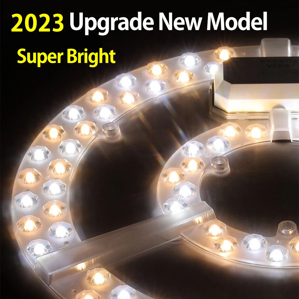 Светодиодная панель Рабочая светодиодная комнатная круглая модульная лампа 220 В