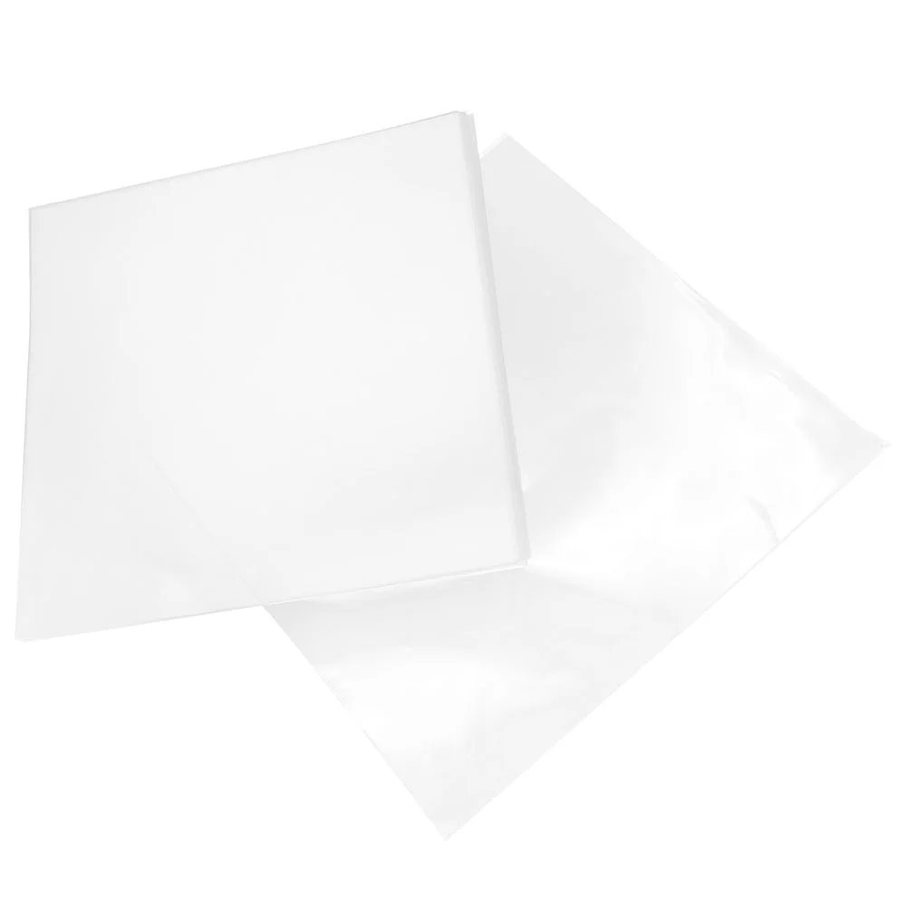 

20 шт. наружные прозрачные виниловые чехлы для записей прозрачные клейкие Чехлы для хранения виниловых записей