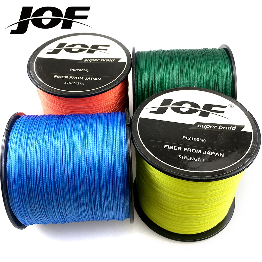 

JOF 0.14mm-0.57mm Line Fishing 300M Braided 8 Strands PE Wire Multifilament Strong Saltwater PE Line 18-96LB Carp Fishing