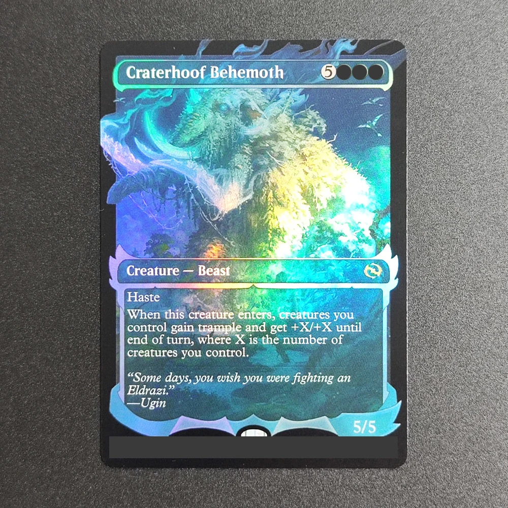 Коллекционные карты TDM TCG (прокси-карты) на английском языке: Угин, Глаз Бури; Элспет, Убийца Бури; Дракогенезис; Кратерхоуф Беемехем (art.: 3920d87fba95b) - 3920d87fba95b