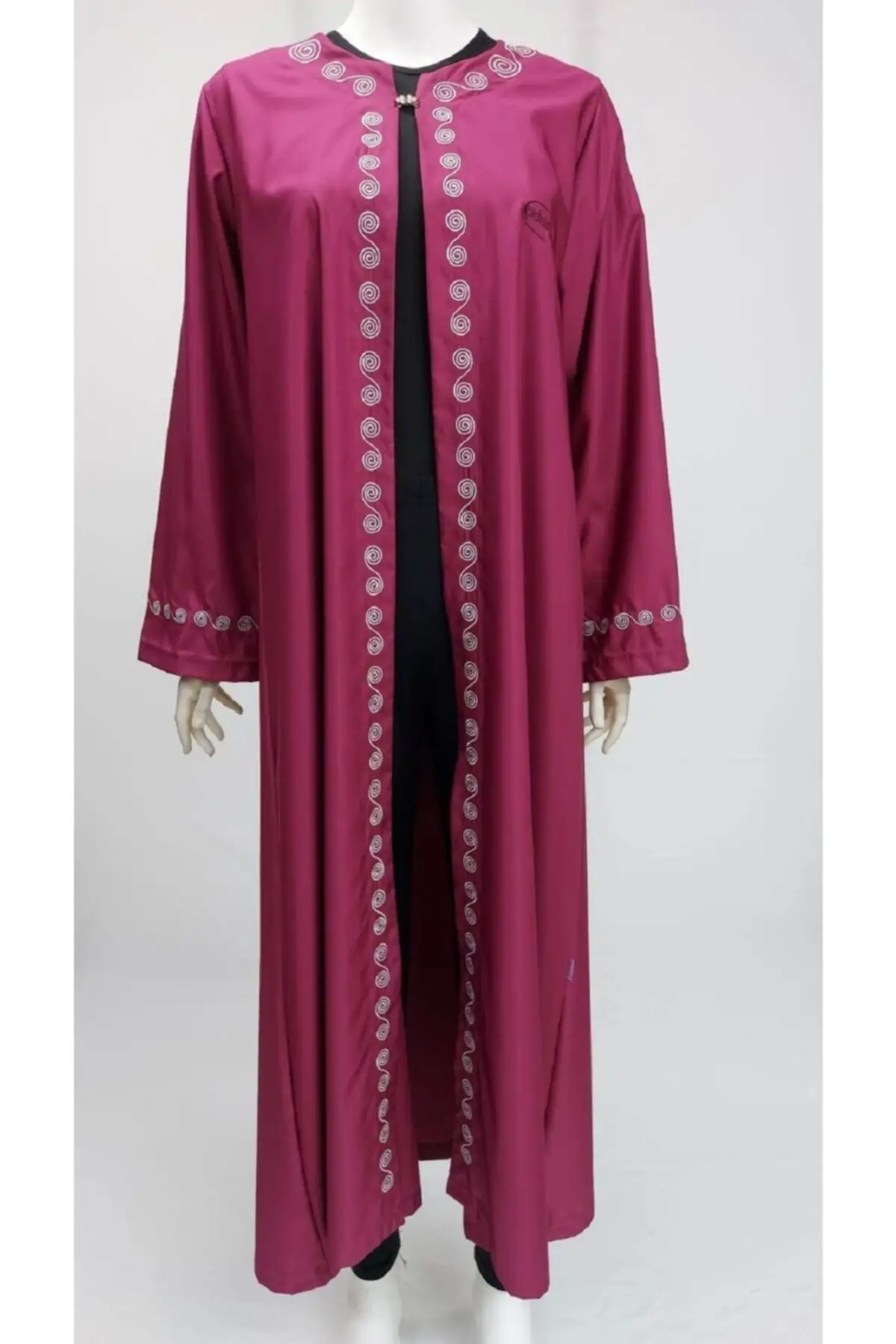 

Женское кимоно бордового цвета, модный халат Caftan для женщин, модный халат, халат, халат для женщин
