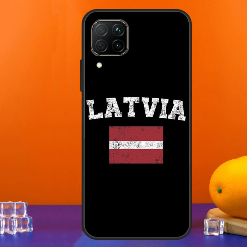 Фото Флаг Латвии для Huawei Nova 12s 12i 11i 5T 9 10 SE Y91 Y90 Y60 Y70 Y72 Y61 P60 Pro P20 P40 P30 Lite Case №2