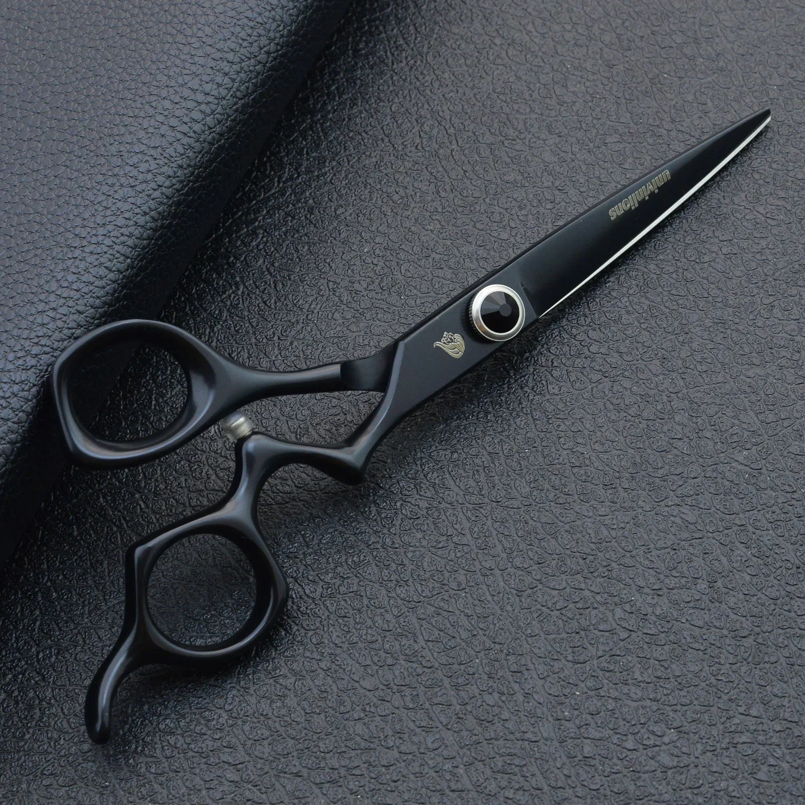 5 6 0 &quotчерные Парикмахерские ножницы для волос стрижка парикмахерской