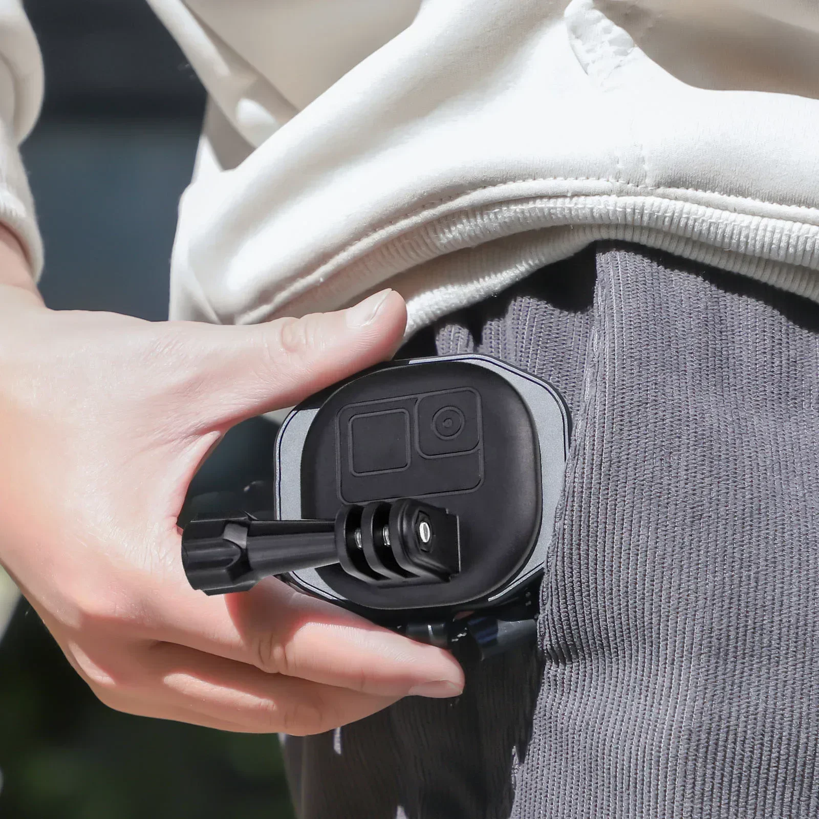 ement magnetyczny stojak ze smyczą do DJI na 3 2 dla Insta360 przenośny pasek szyję uchwyt aparatu akcesoria
