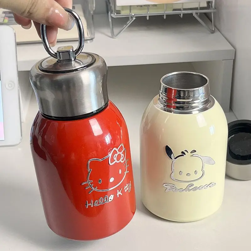 300 мл Sanrioed аниме мультфильм Hello Kittys почтовая чашка Ins Kawaii нержавеющая сталь
