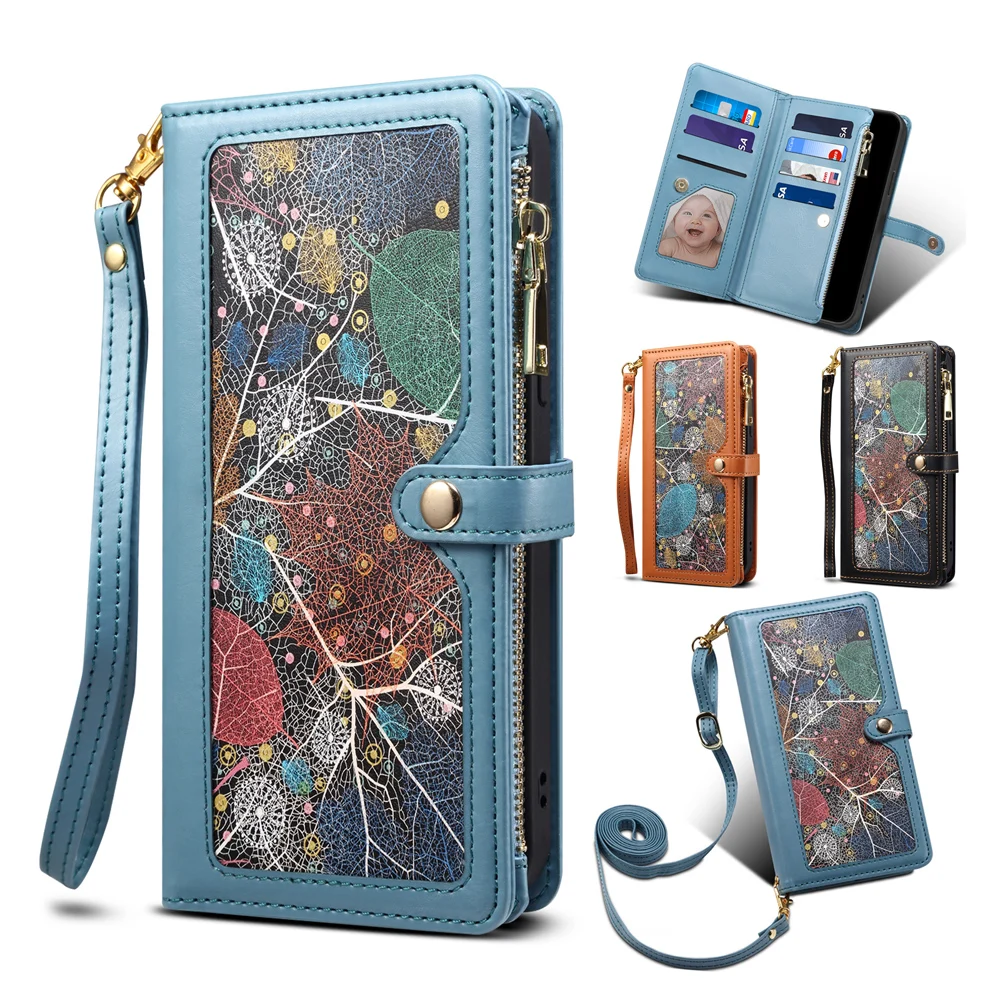 

for Galaxy S22 Case for Samsung Galaxy S22 S21 S20 Ultra Plus FE Case Cover coque Flip Wallet Mobile Phone Cases Covers Sunjolly