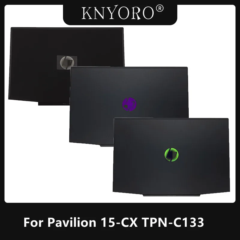 Cubierta trasera LCD para portátil de juegos HP Pavilion 15-CX TPN-C133, bisagras frontales, cubierta de reposabrazos, carcasa inferior, L20314-001, novedad