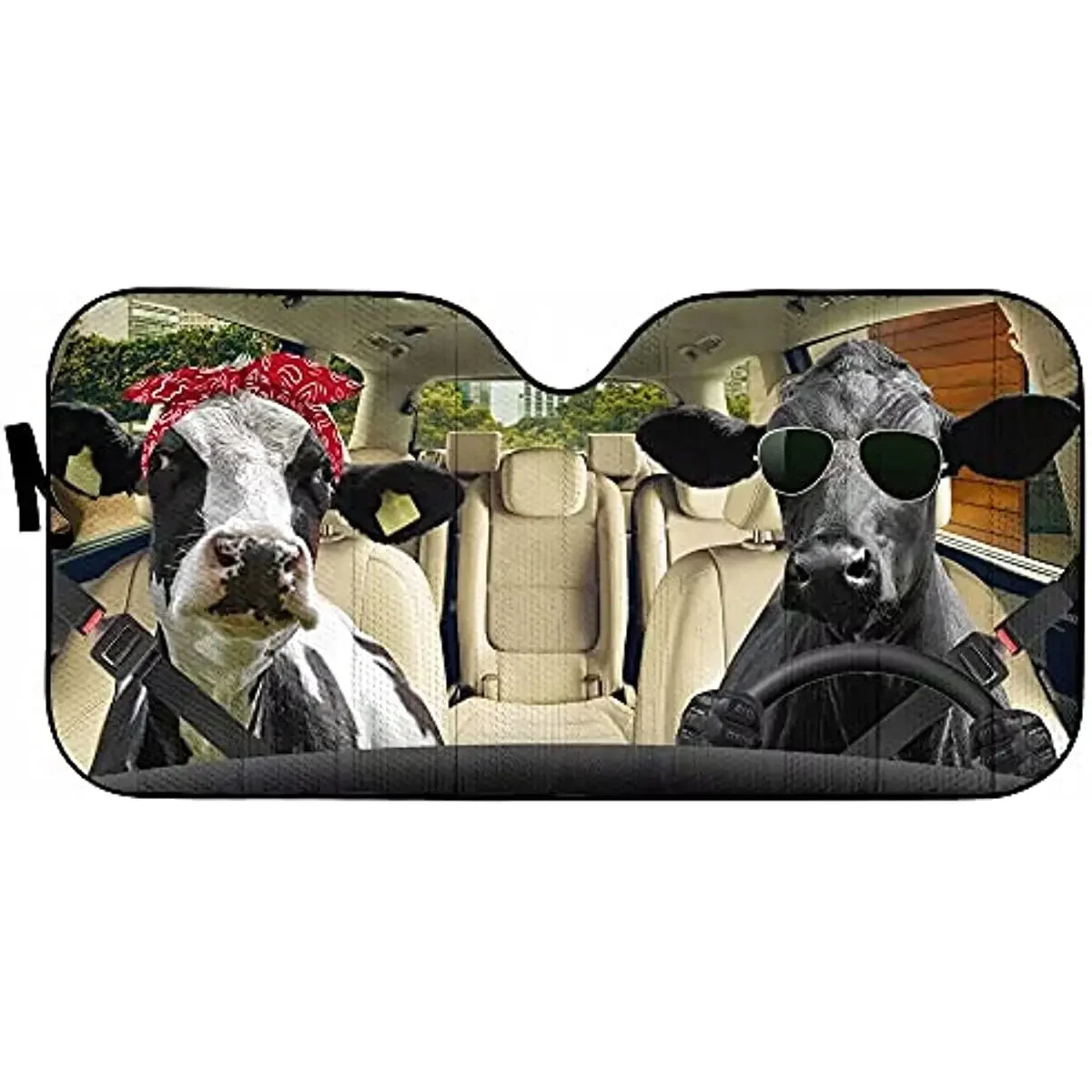 Забавный козырек от солнца Greture для лобового стекла автомобиля УФ-лучи