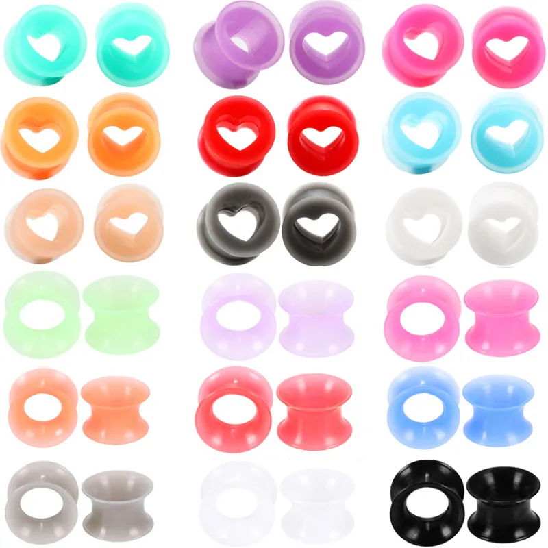 

1 пара, силиконовые Заглушки для ушей, 3-25 мм