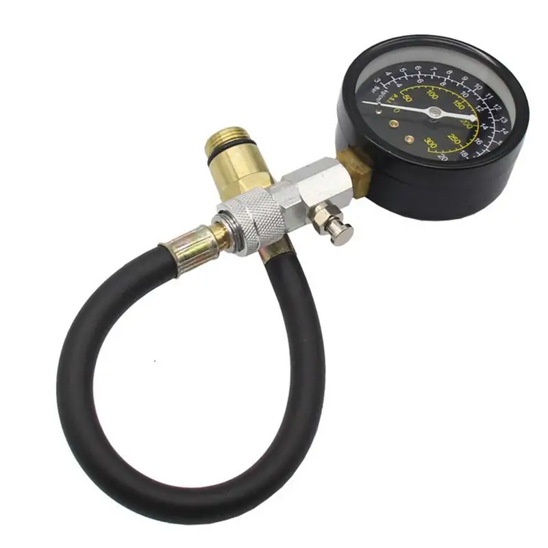 

Compression Tester High Accuracy Grade Small Engine Compression Tester Automotive Tool Gauge Engine Tools 0-300PSI Motor
