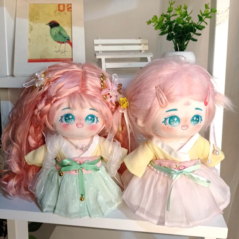 

4 шт./комплект, плюшевые игрушки для кукол, 20 см