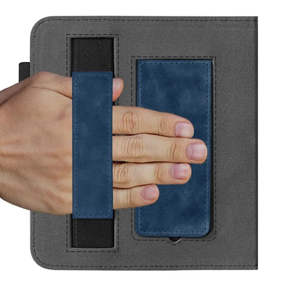 7-дюймовый чехол для чтения рук из искусственной кожи противоударный N428 умный с