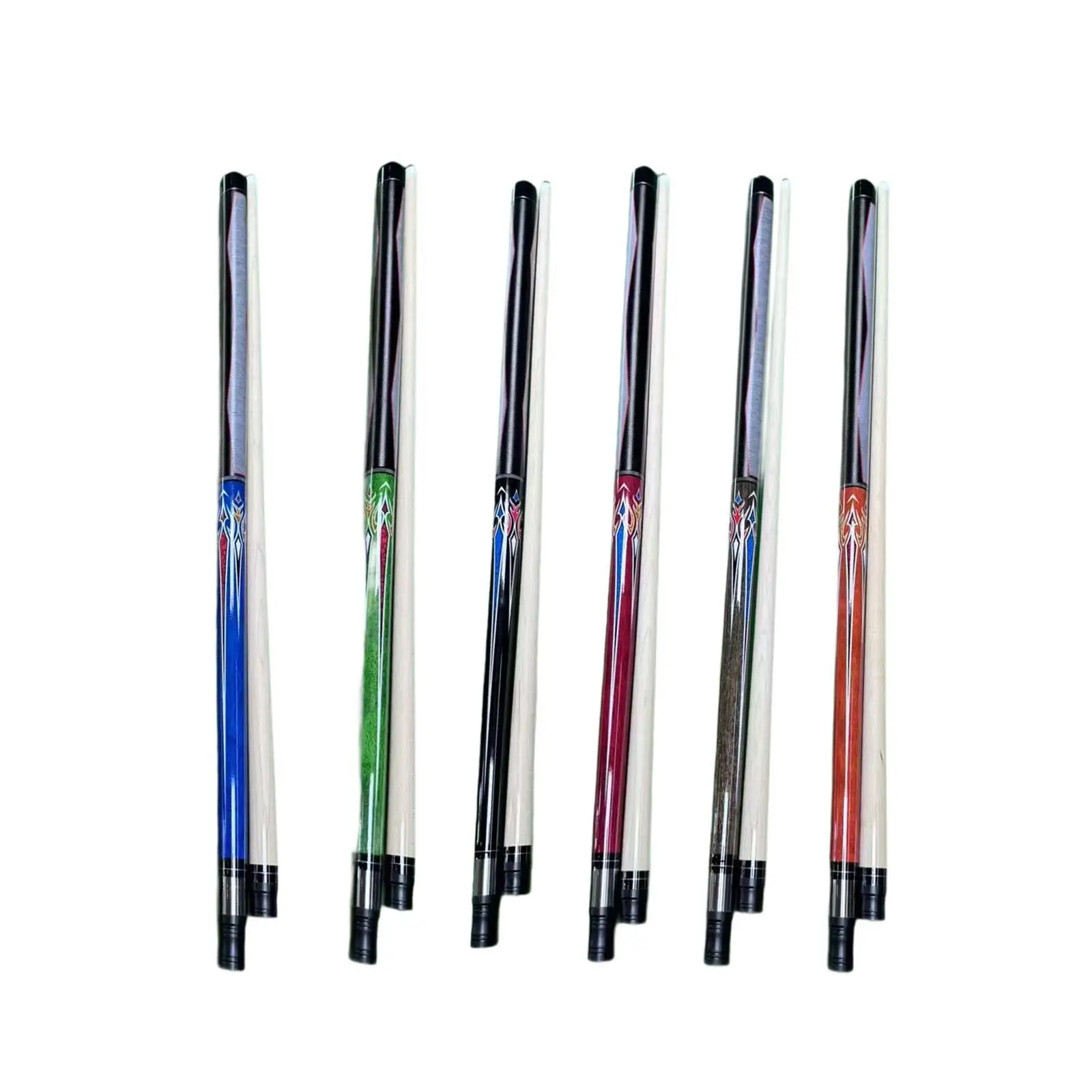 Бильярдный кий 1/2 сплит 57 дюймов для снукера начинающих игроков в бильярд мужчин