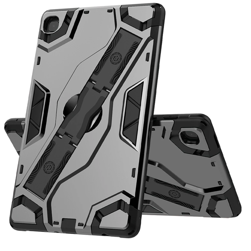 

Shockproof Armor TPU + PC Hand Strap Stand Tablet Cover For Samsung Galaxy Tab A7 Lite 8.7 inch 2021 T220 T225 Case