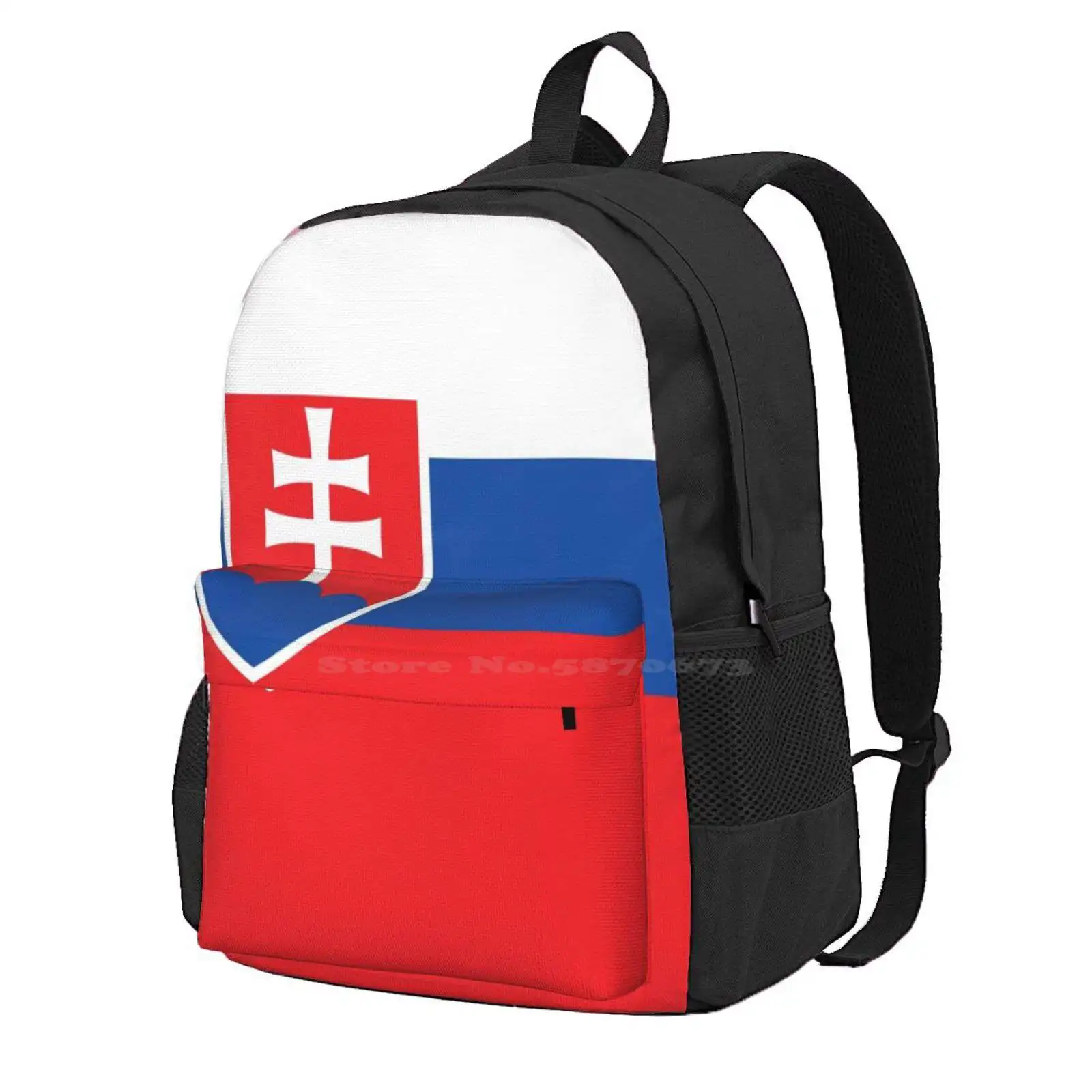 Словацкий флаг Словакии горячая распродажа школьный рюкзак модные сумки