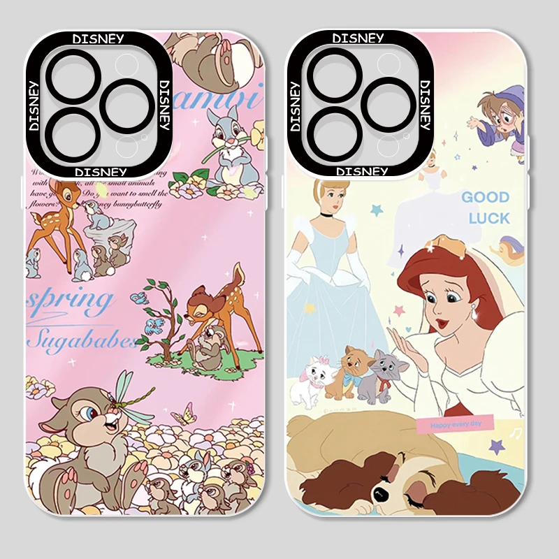 

Girl Disney Princess Girl Mulan Transparent Phone Case For iPhone 14 13 12 11 Mini XS XR X Pro MAX 8 7 6 Plus SE Angel Eyes