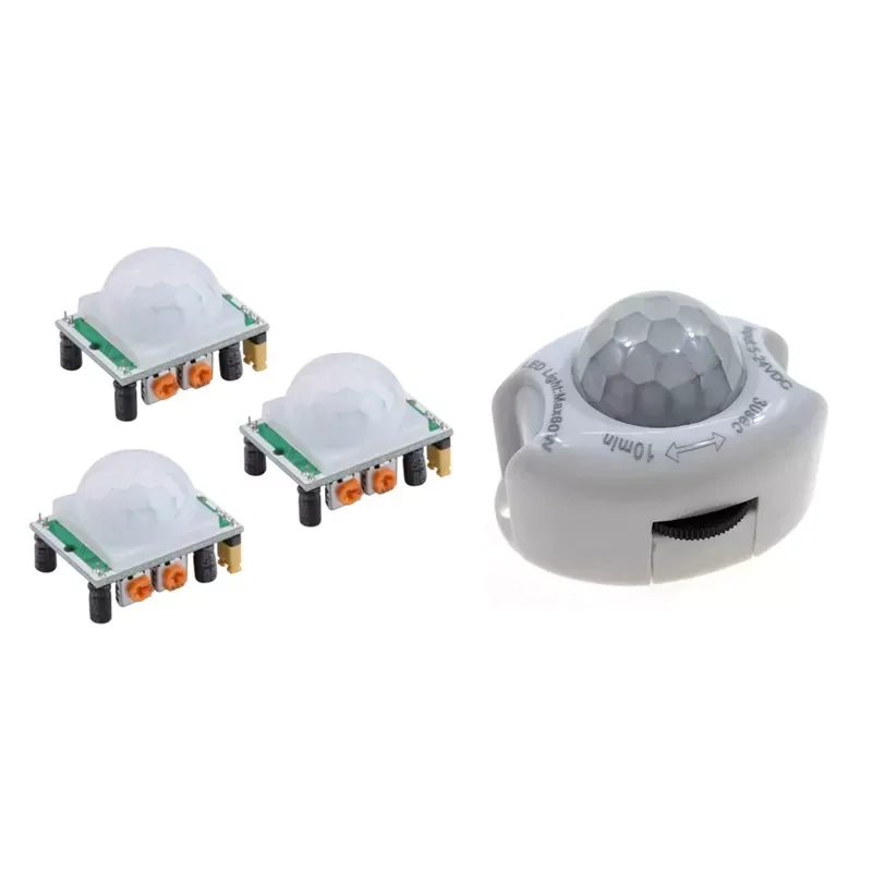 

NEW IN 3Pcs HC-SR501 Adjust IR Pyroelectric Infrared PIR Motion Sensor with DC5-24V Auto on Off Timer