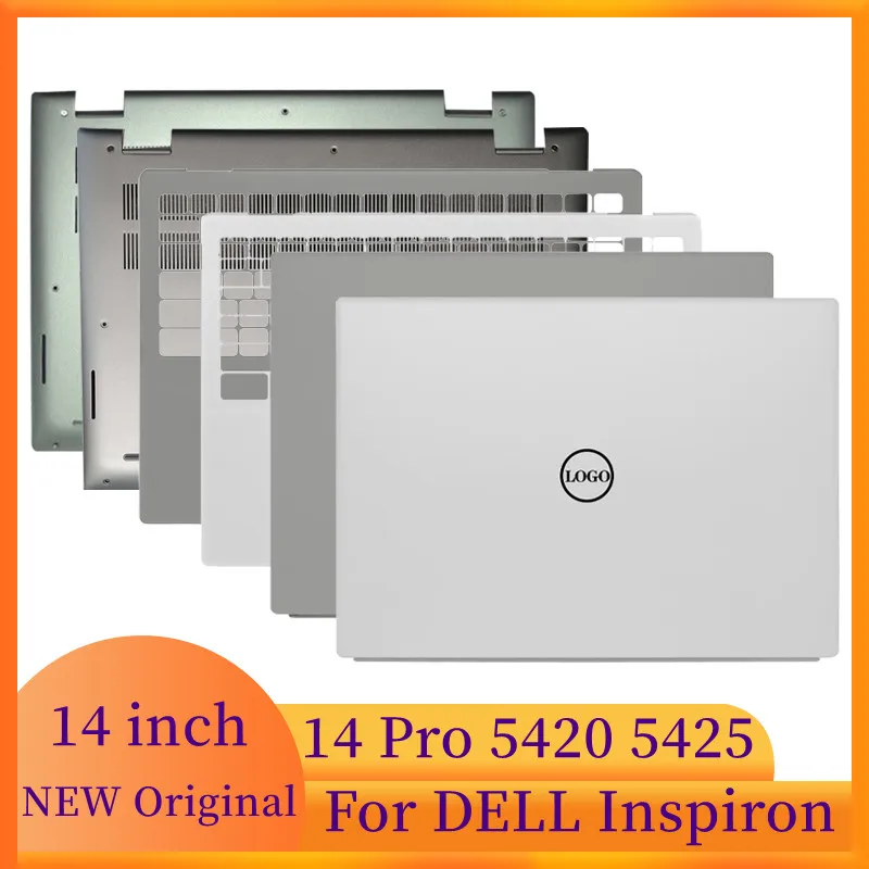 

NEW Laptops Case For DELL Inspiron 14 Pro 5420 5425 Laptop Screen LCD Back Bover Palmrest Top Case Bottom case 0X2R1K 08T46T