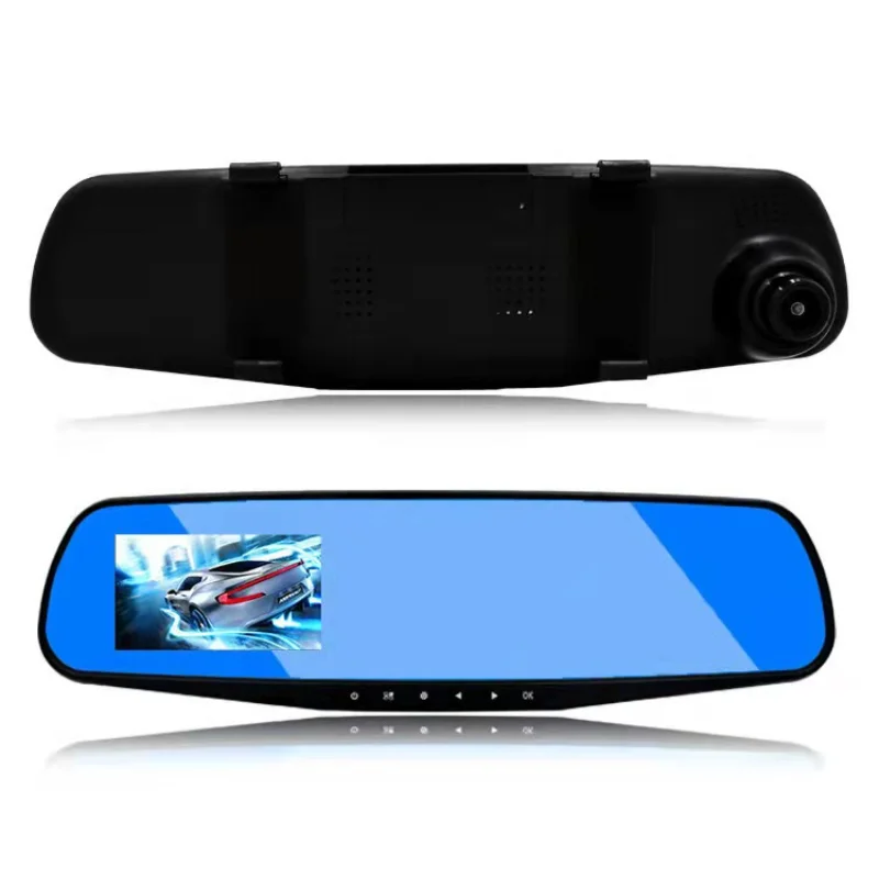 

Car Camera Recorder Car DVR Rearview Mirror Single Lens 2.8Inch Full HD 1080p IPS Dash Cam 24H Video Recorder Driving Black Box