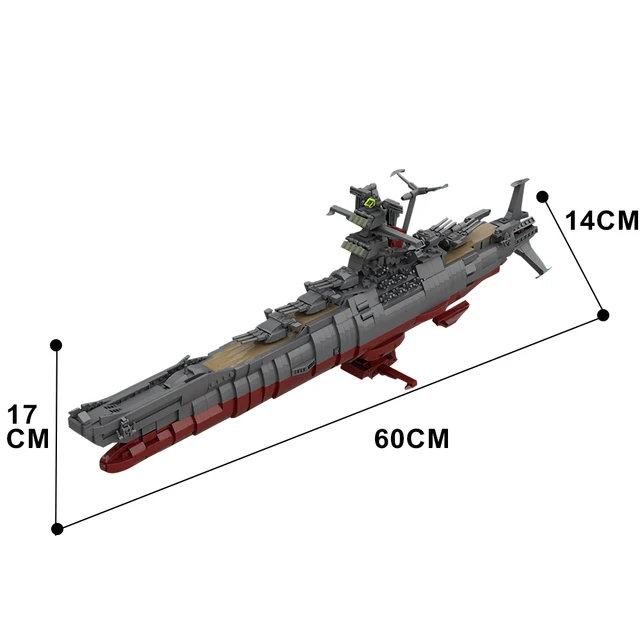 Lego space battleship hotsell