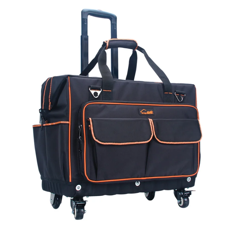 

Tool Bag Portable Multifunction Waterproof Carpenter Tools Case Oxford Technician Organizer Mochila Herramientas Work Required
