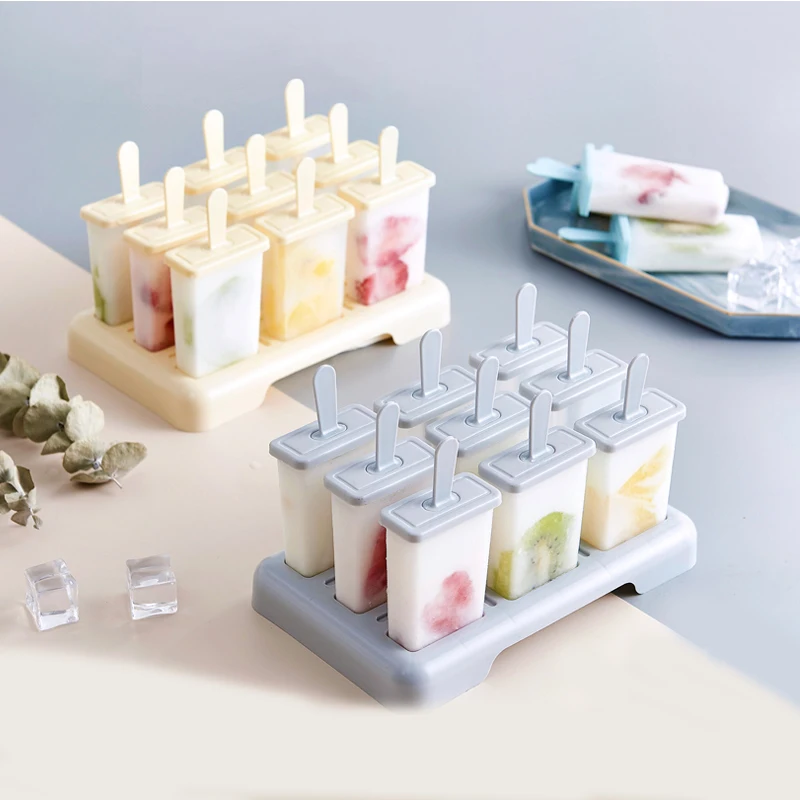 

Ice cream mould home made popsicle popsicle DIY ice cream ice cube box ice cream ice lattice self-made ice box popsicle