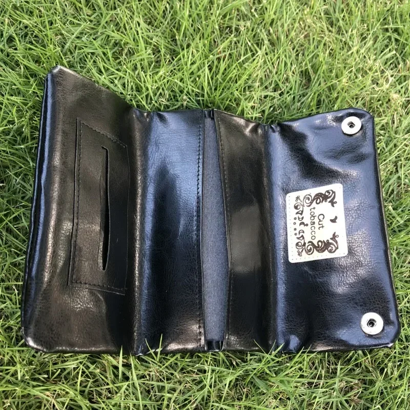 Сумка для табака из искусственной кожи сложенный портсигар чехол трубки кошелек