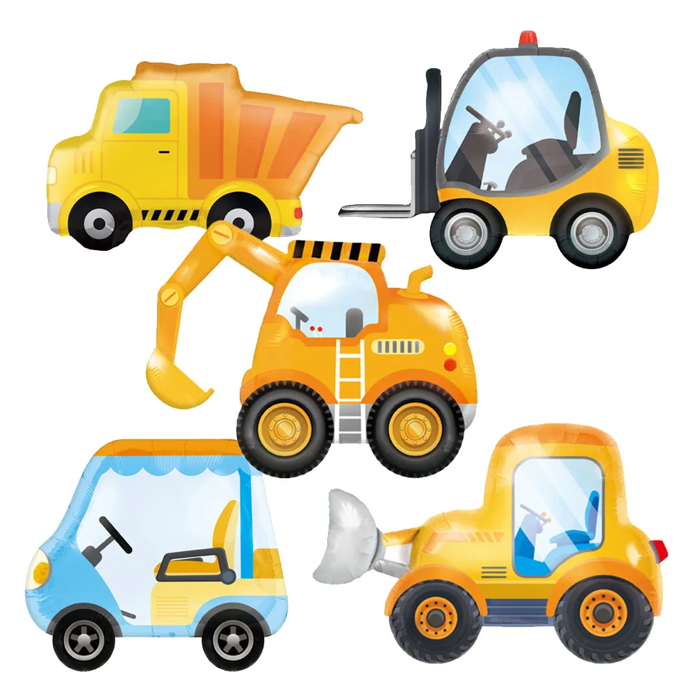 5 шт. воздушный шар для строительной вечеринки картонная коробка автомобиля