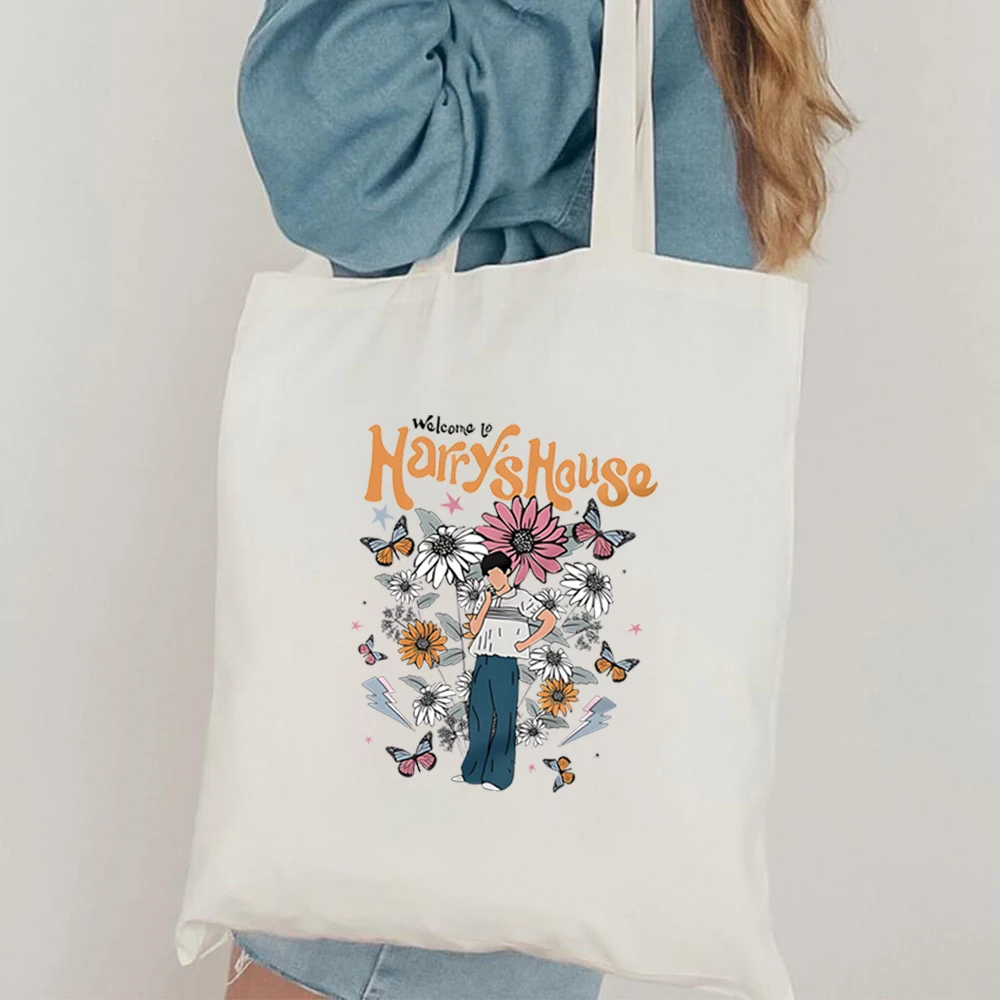Добро пожаловать в дом Гарри Tote Bag HS Tpwk Love Tour вдохновленная женская сумка для