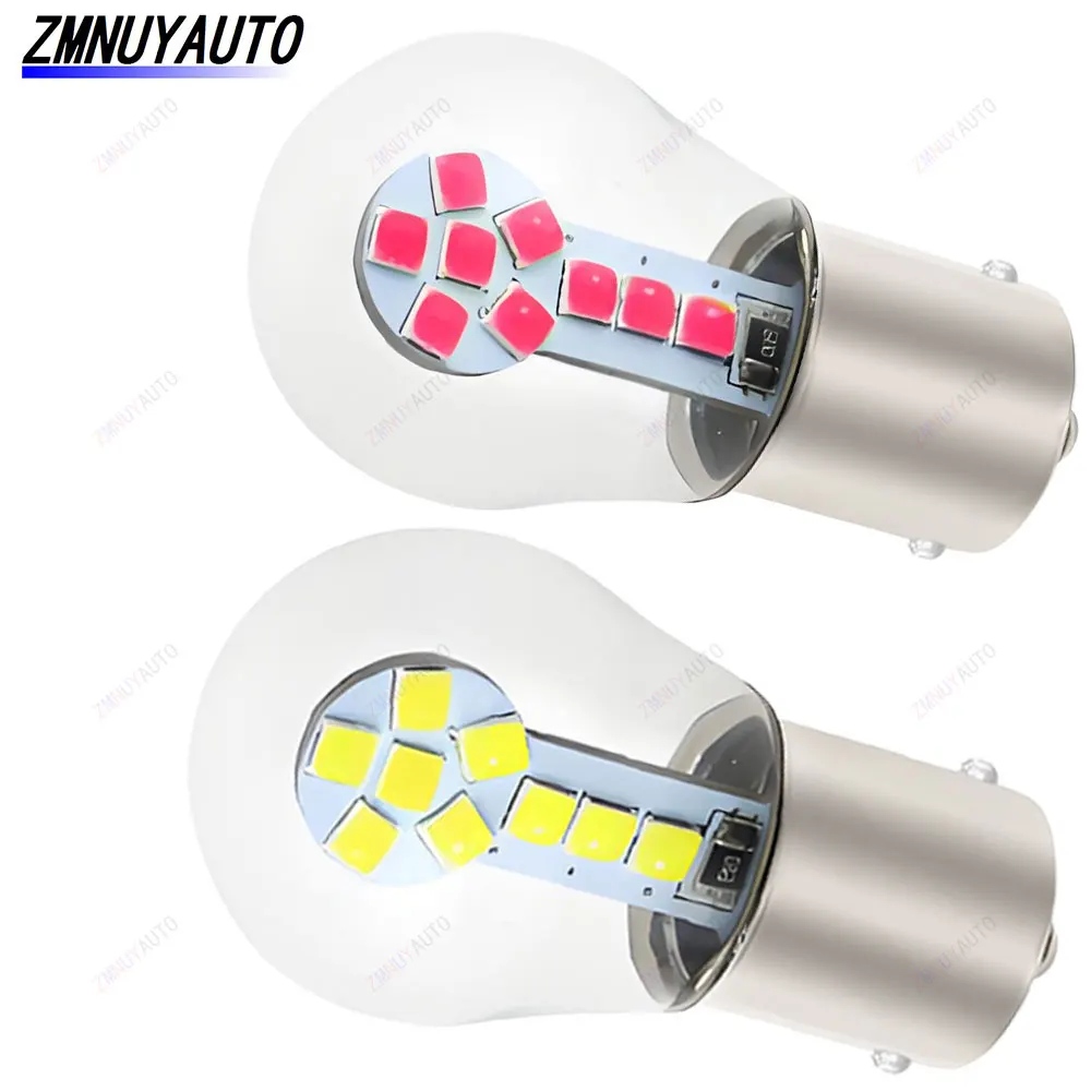 

2 шт. 1156 BA15S P21W 1157 BAY15D P21/5W Светодиодные лампы Ампула R5W R10W 1000LM Автоматическая лампа заднего хода Парковочная лампа DRL Поворотная лампа