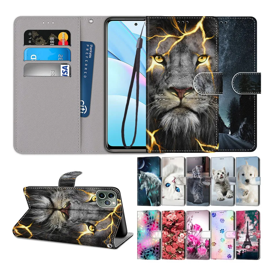 

Leather Case For Xiaomi Redmi Note 4 4X 5 7 8 Pro 8T 9 9S Fundas Wallet Card Holder Stand Book Cover Coque Note9 Note8 Note7