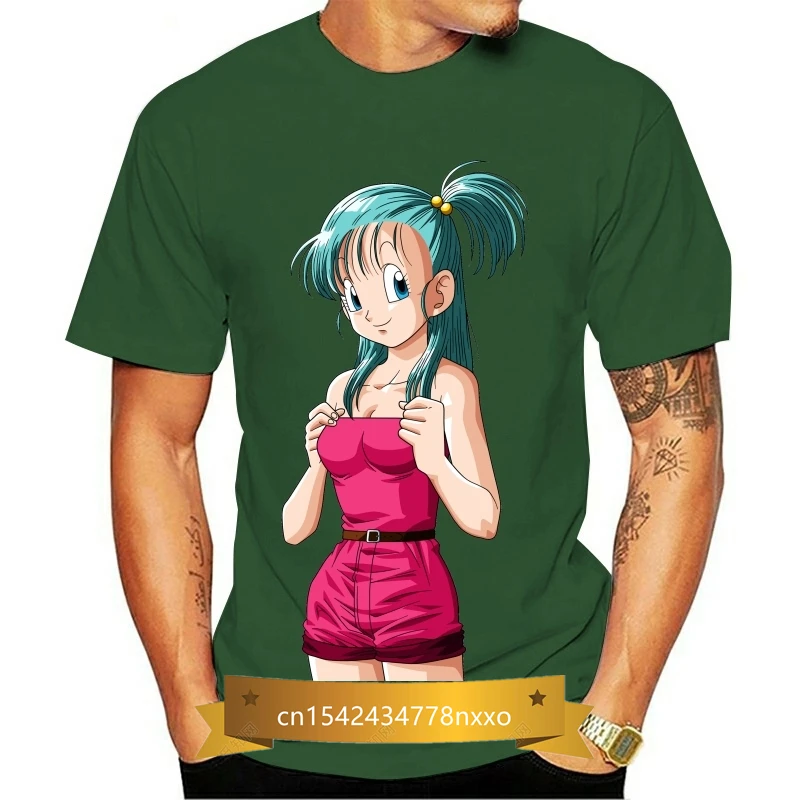 

Bulma T-Shirt Women Comfortable Harajuku Kawaii O Neck Girl T Shirt Female White Tshirt t camisa feminina branca tshirt
