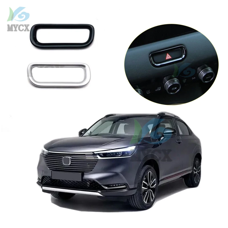 

Для Honda HR-V HRV VEZEL 2021 2022 модифицированный двойной мигающий Специальный свет сигнализации Рамка для украшения интерьера