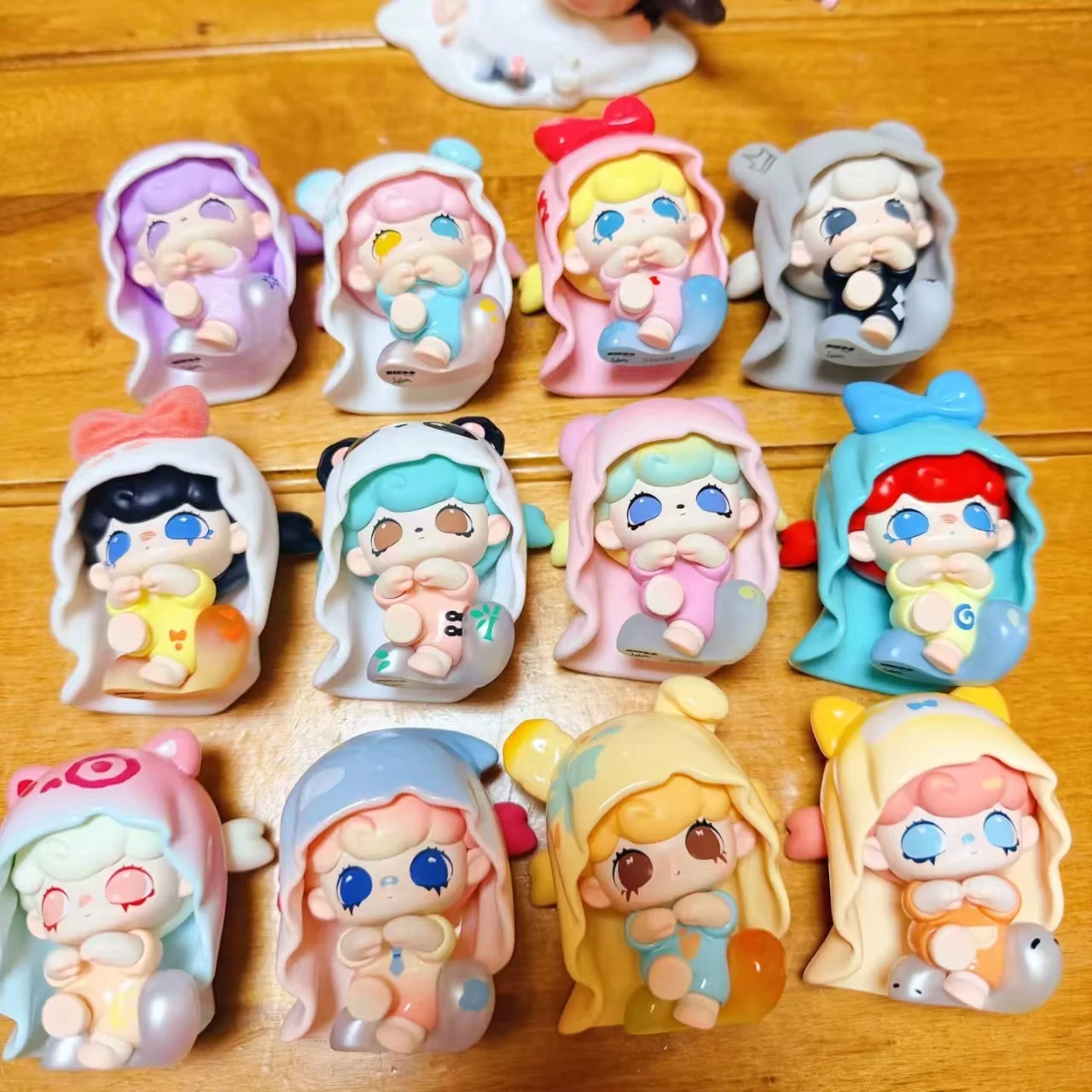 В наличии: Коллекционная виниловая фигурка Lulumi Mystery Box, серия Half Sugar Ball, мини-фигурка, милая кавайная игрушка-сюрприз, декор для стола, подарок (art.: 3920dafe77d89) - 3920dafe77d89