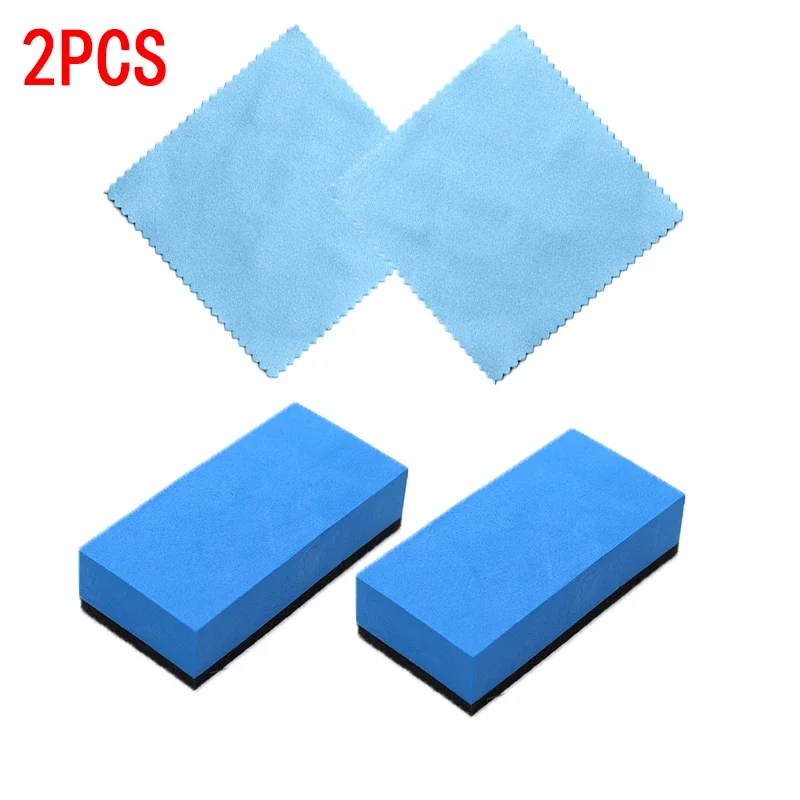 1/2 шт., автомобильные губки-аппликаторы для нанесения керамического покрытия